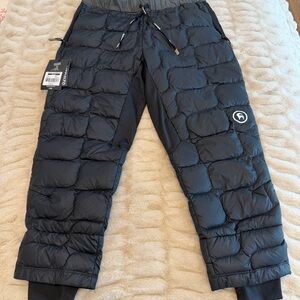 Venture Beyond Black Down Pants Size M
